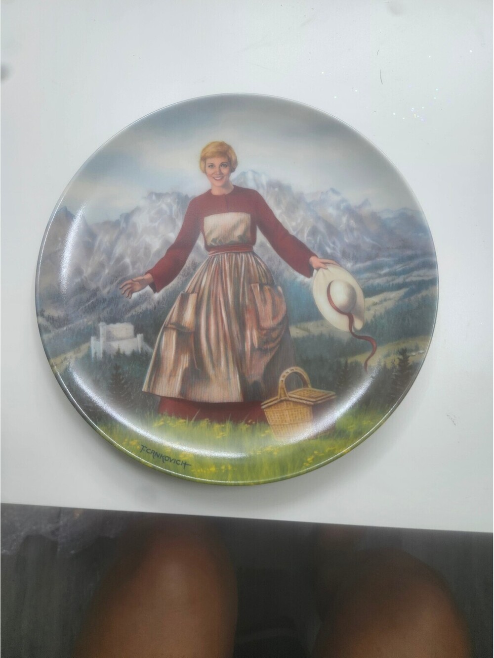 1986 Edwin M. Knowles 'The Sound of Music' Collector's Plate